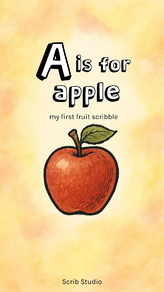 My First Fruit Scribble cover